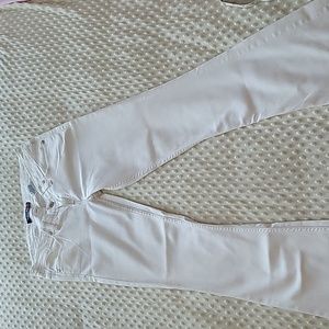 Cream colored Levi's flare leg jeans Sz 7M